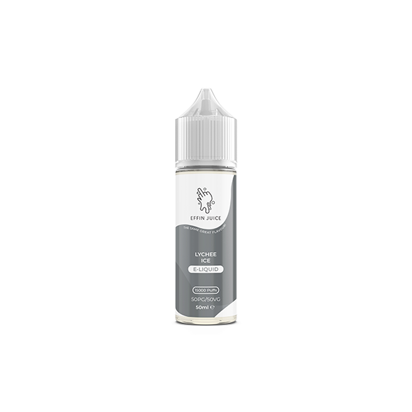 EFFIN Juice Lychee Ice 50ml Shortfill E Liquid