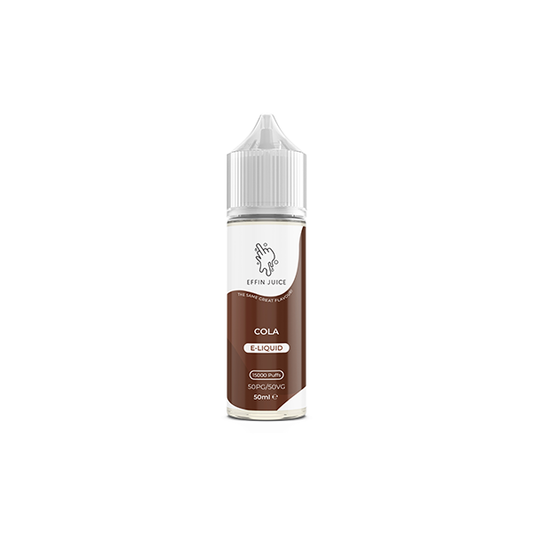 EFFIN Juice Cola 50ml Shortfill E Liquid