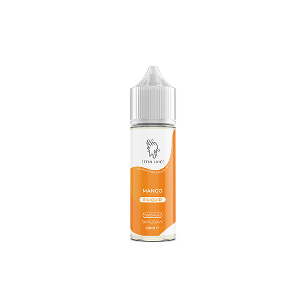 EFFIN Juice Mango 50ml Shortfill E Liquid