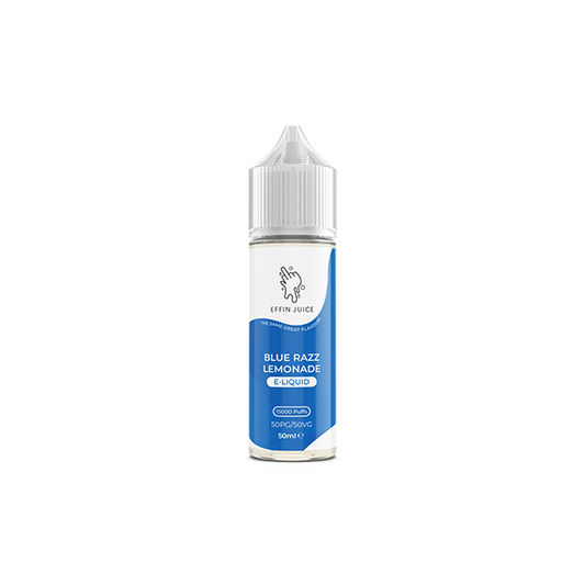 EFFIN Juice Blue Razz Lemonade 50ml Shortfill E Liquid