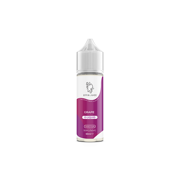 EFFIN Juice Grape 50ml Shortfill E Liquid