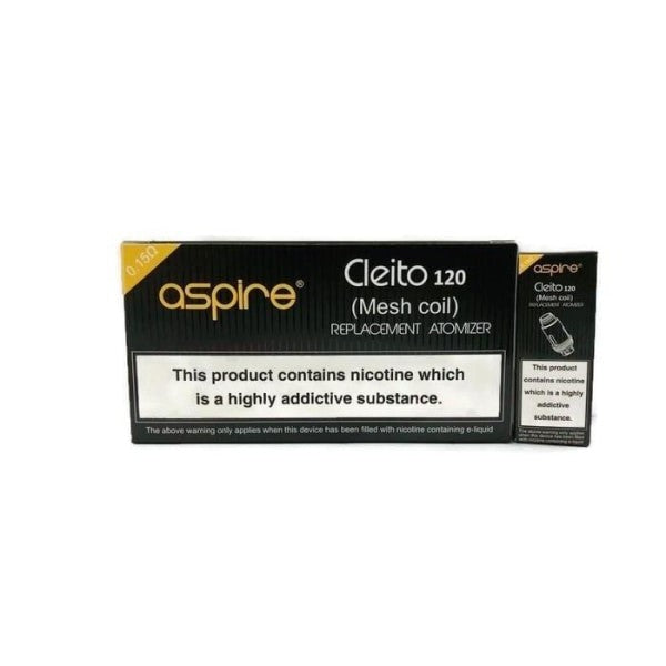 Aspire Cleito 120 Mesh Coils (5 Pack)