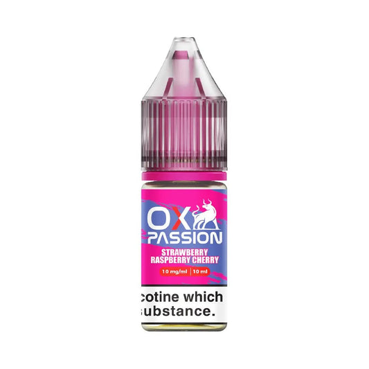 OXVA OX Passion Strawberry Raspberry Cherry E Liquid 10ml