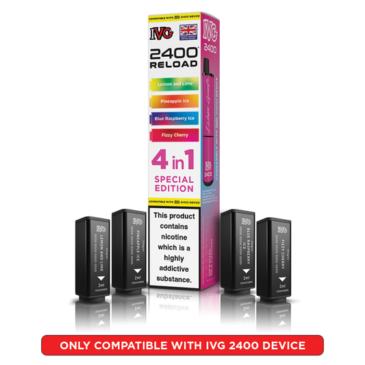 IVG 2400 Reload 4 in 1 Prefilled Pods Special Edition