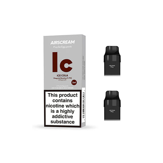 Airscream Air Ice Cola Pre Filled Pods (2 Pack)