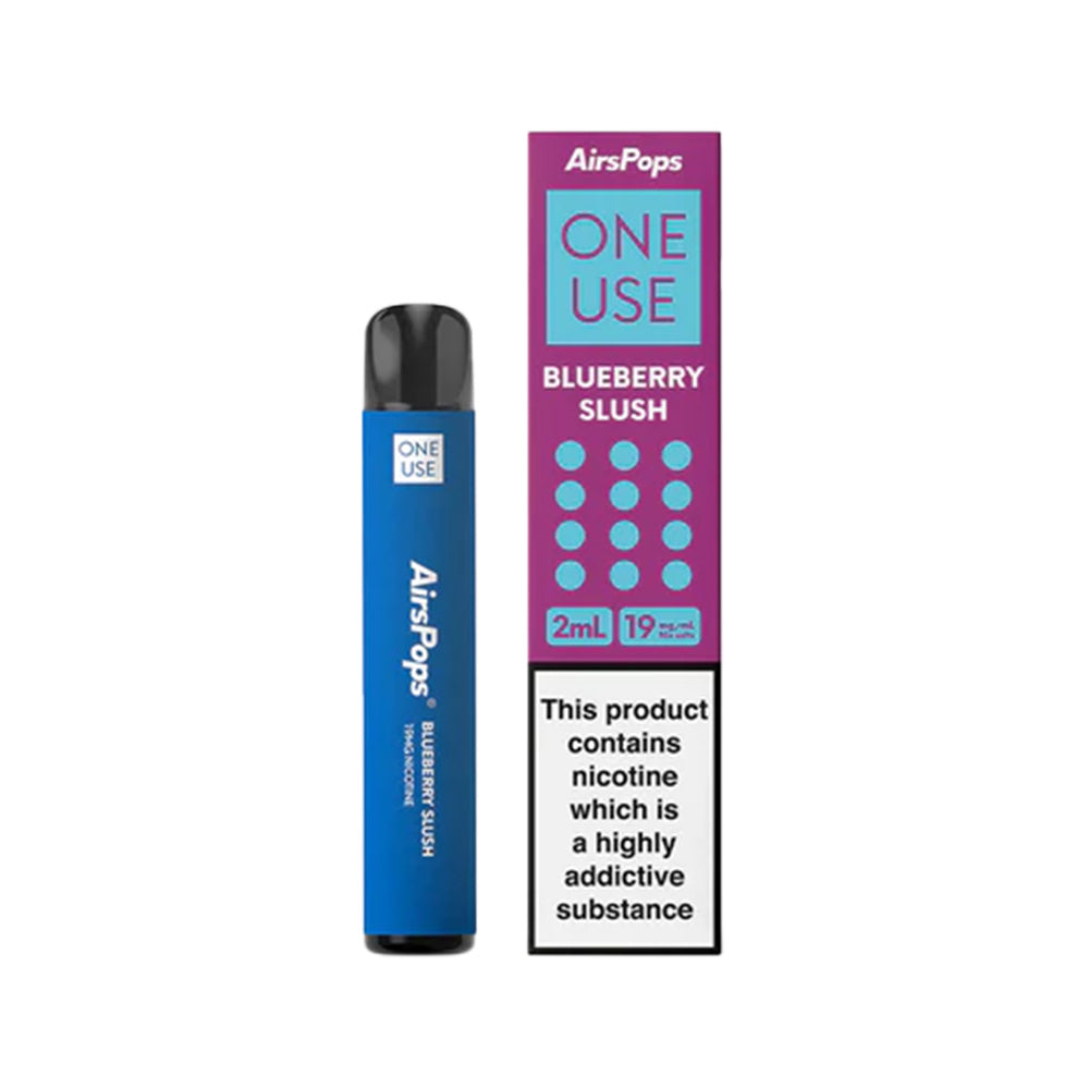 AirsPops ONE USE Blueberry Slush Disposable Vape