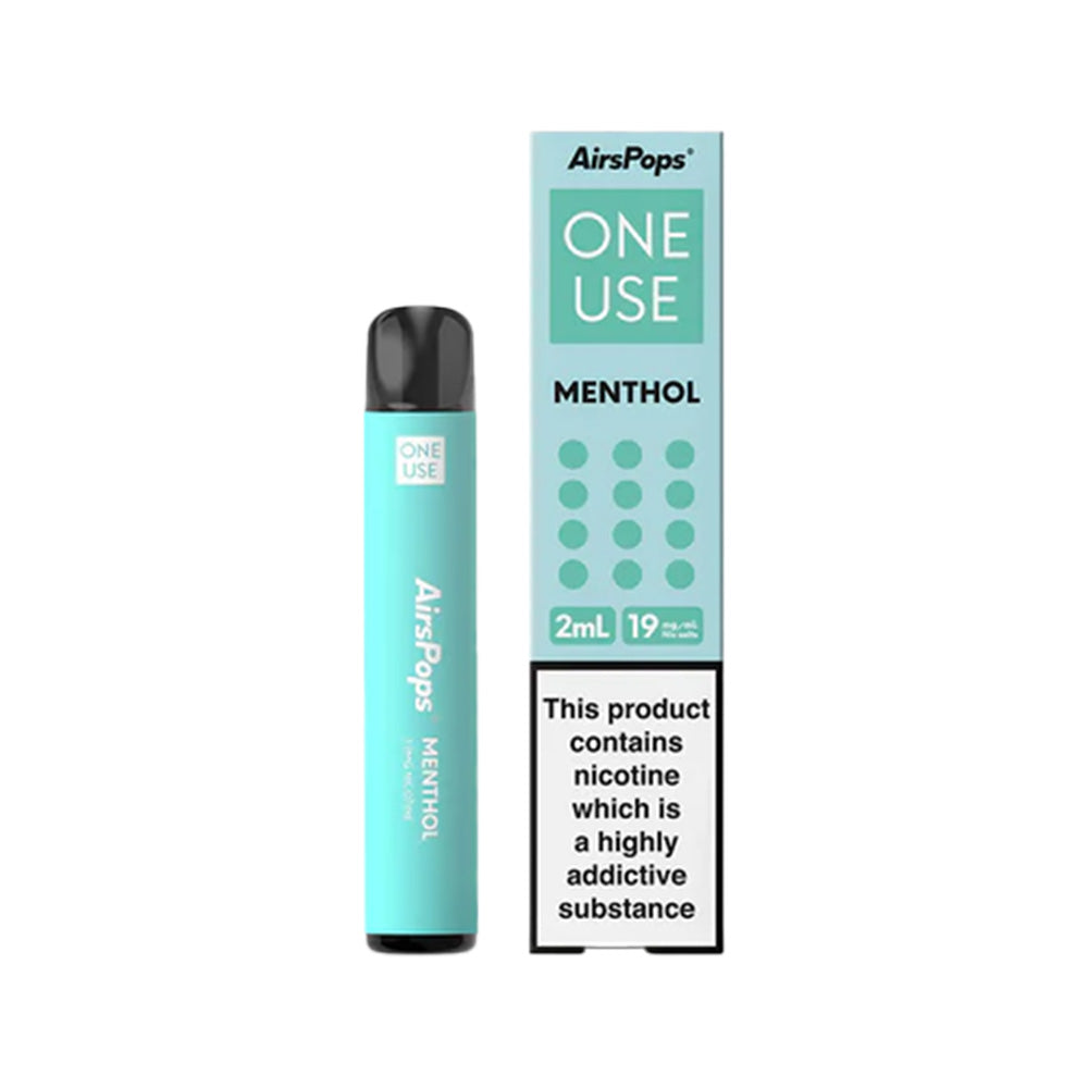 AirsPops ONE USE Menthol Disposable Vape