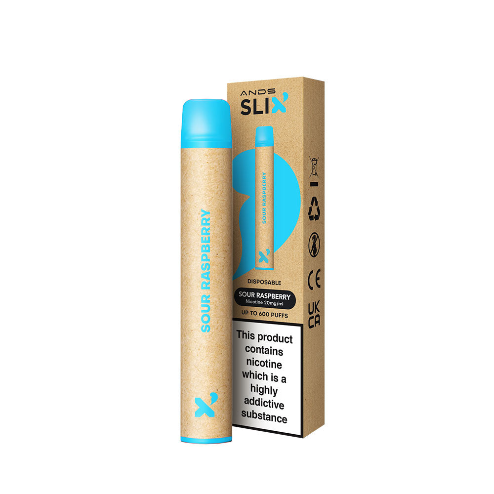 ANDS Slix Sour Raspberry Disposable Vape