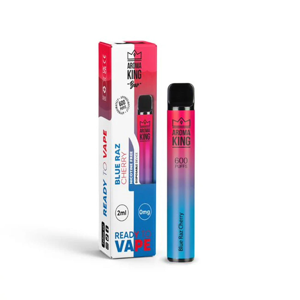 Aroma King Bar 600 Blue Razz Cherry Disposable Vape