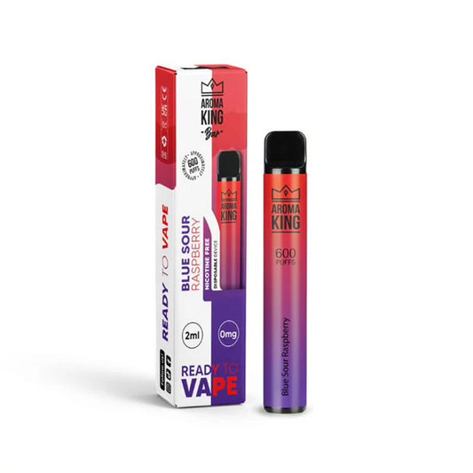 Aroma King Bar 600 Blue Sour Raspberry Disposable Vape