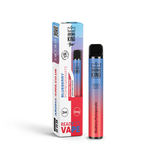 Aroma King Bar 600 Blueberry Pomegrante Disposable Vape