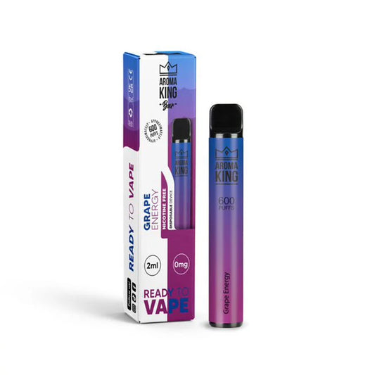 Aroma King Bar 600 Grape Energy Disposable Vape