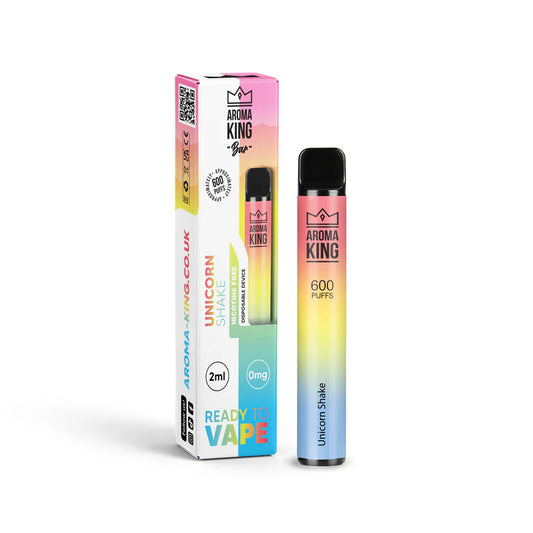 Aroma King Bar 600 Unicorn Shake Disposable Vape