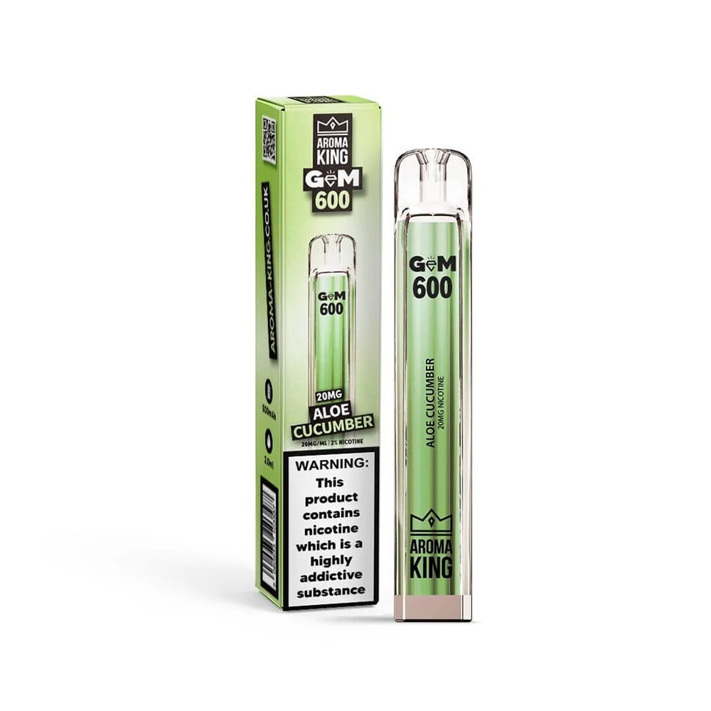 Aroma King GEM 600 Aloe Cucumber Disposable Vape