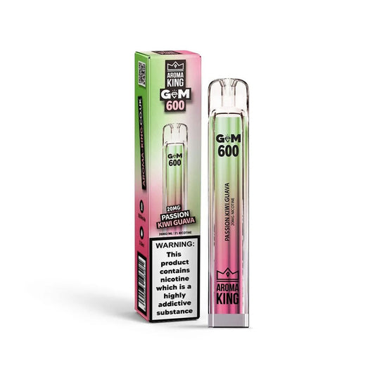 Aroma King GEM 600 Passion Kiwi Guava Disposable Vape