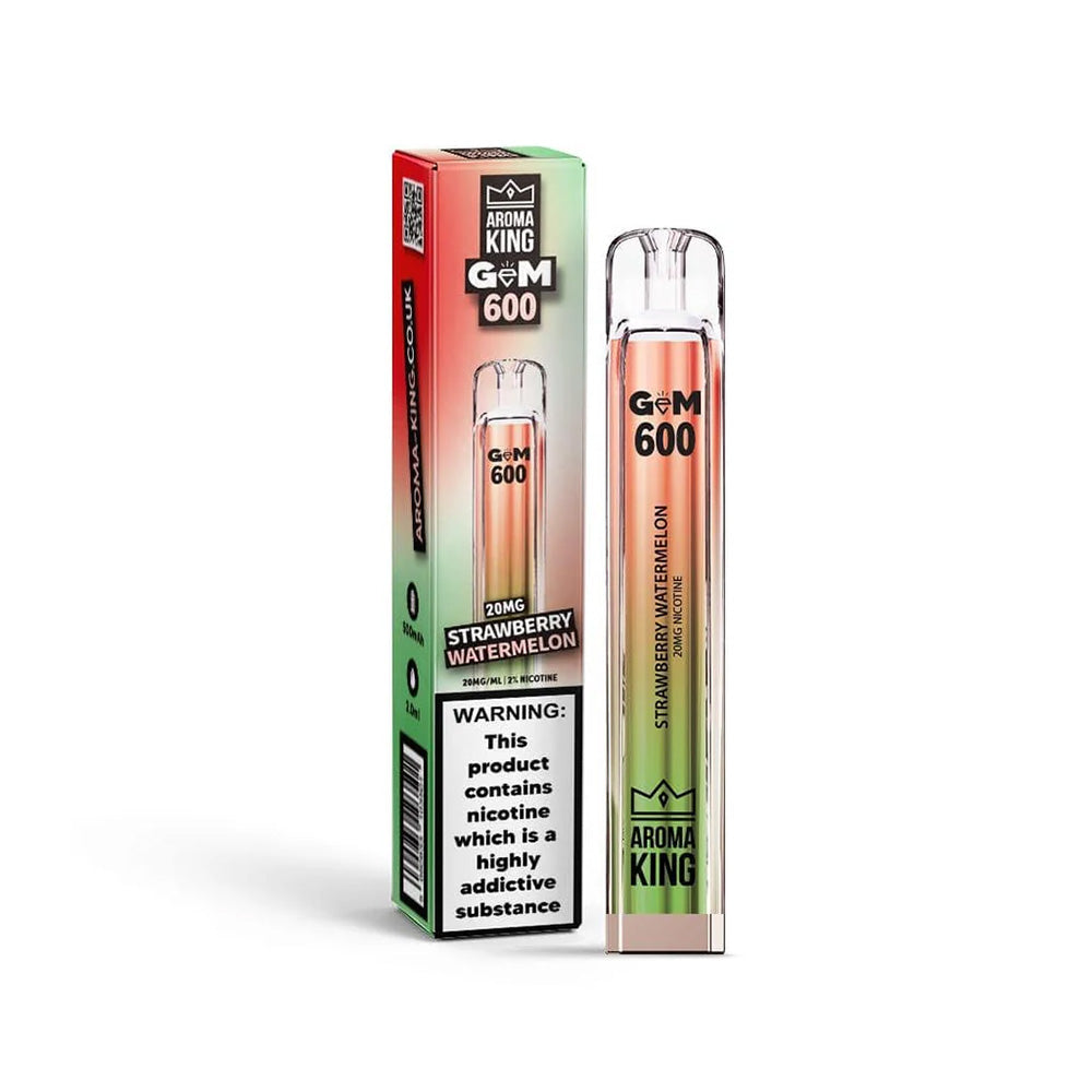 Aroma King GEM 600 Strawberry Watermelon Disposable Vape