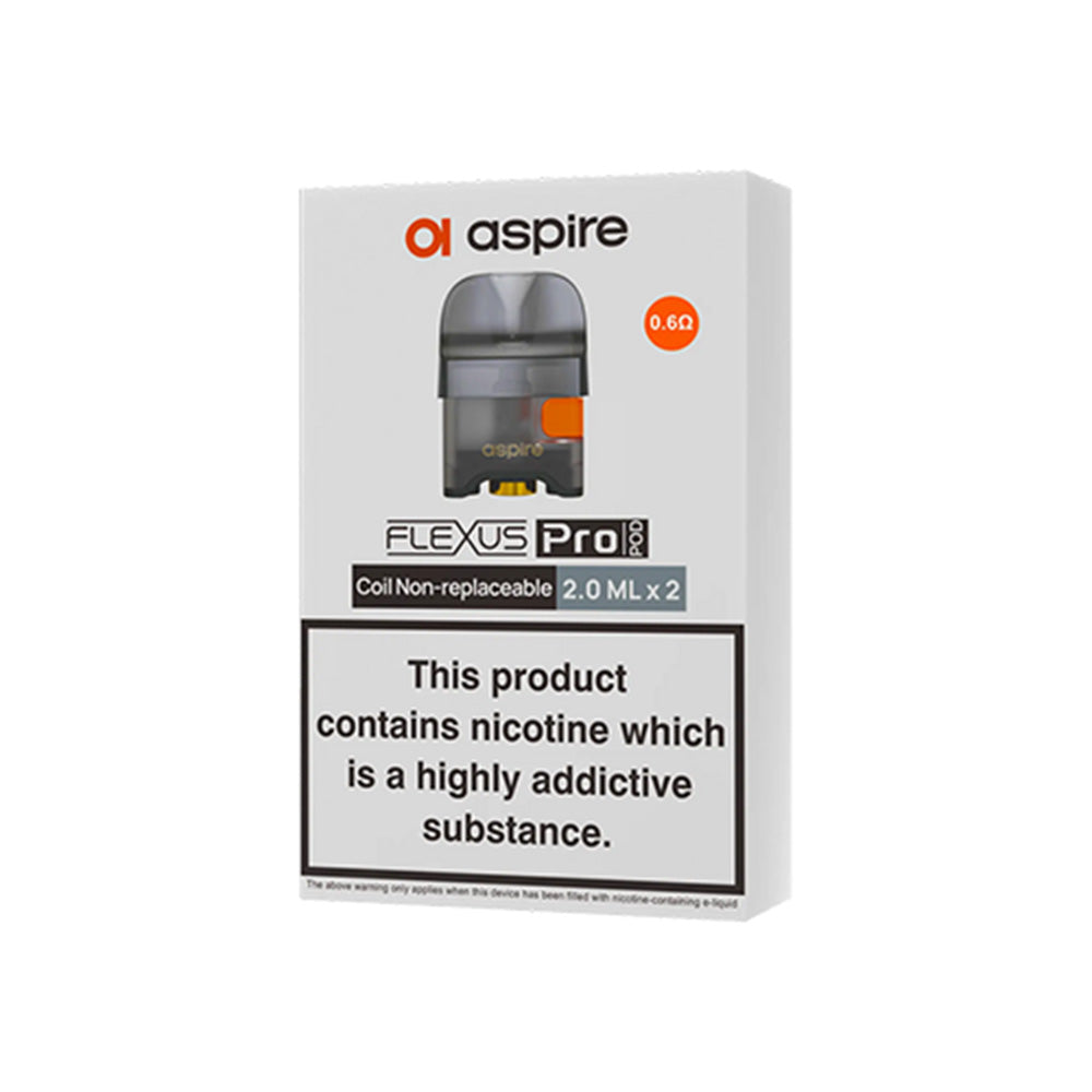 Aspire Flexus Pro Replacement Pods (2 Pack) 0.6 ohm