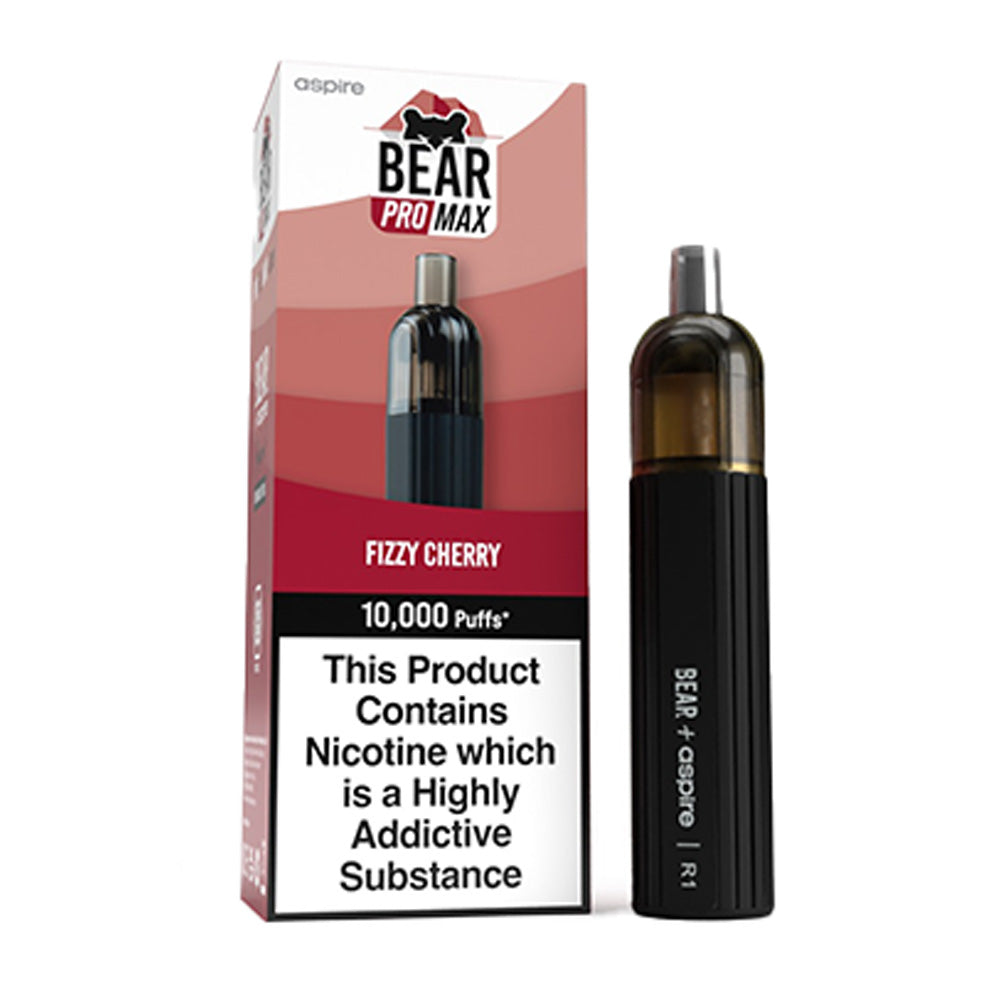 Bear Pro Max 10000 Fizzy Cherry Disposable