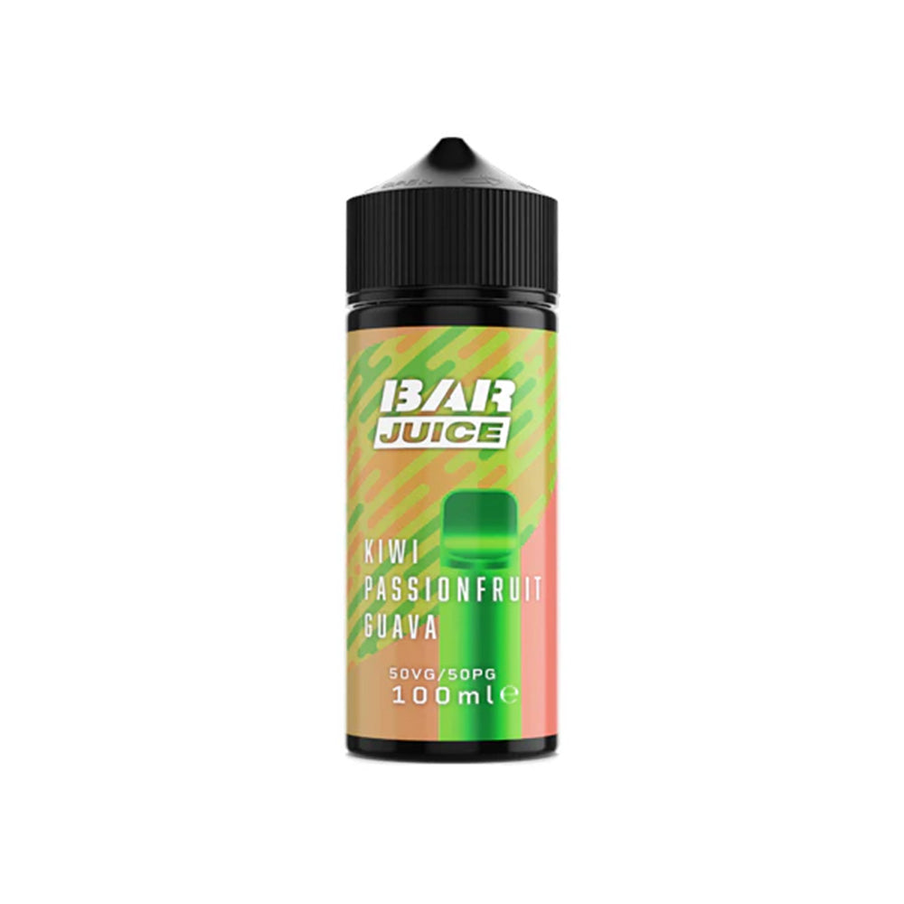 Bar Juice 100ml Shortfill Kiwi Passion Fruit Guava 0mg