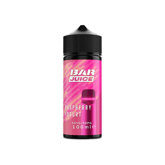 Bar Juice 100ml Shortfill Raspberry Yogurt 0mg