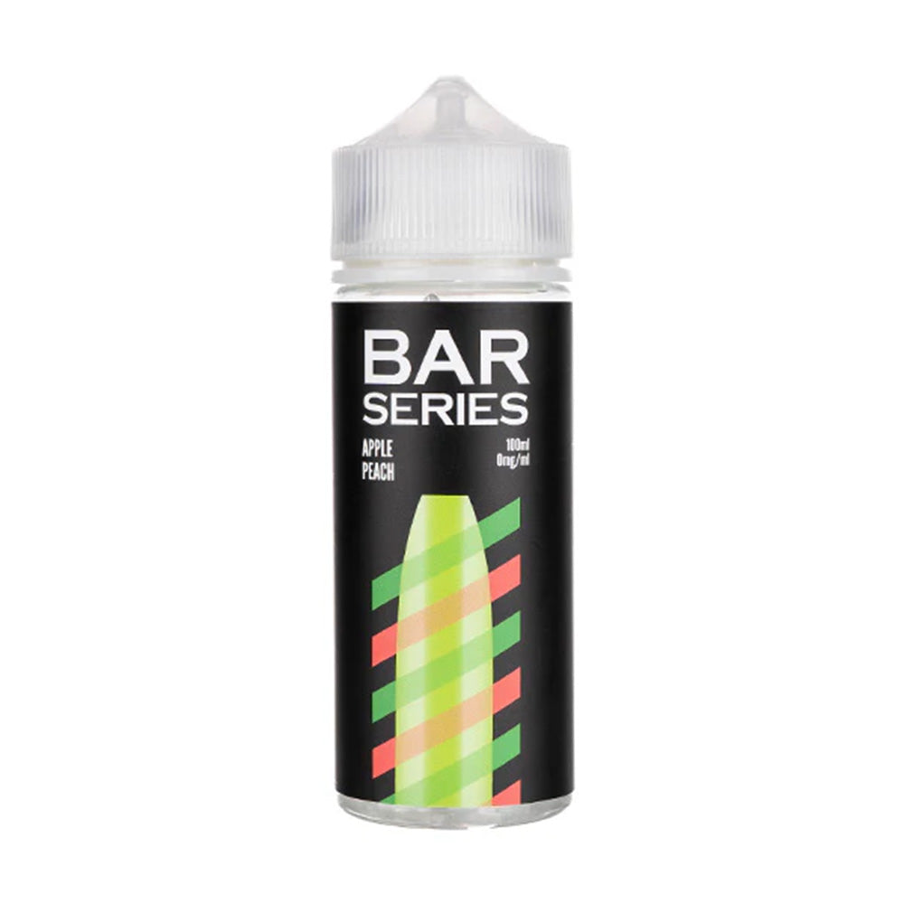 Bar Series 100ml Shortfill E-Liquid Apple Peach