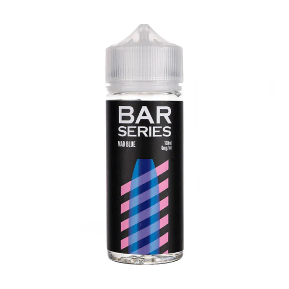 Bar Series 100ml Shortfill E-Liquid Mad Blue