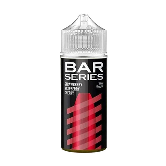 Bar Series 100ml Shortfill E-Liquid Strawberry Raspberry Cherry