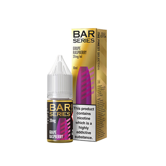 Bar Series Gold Edition Grape Raspberry E Liquid 10ml