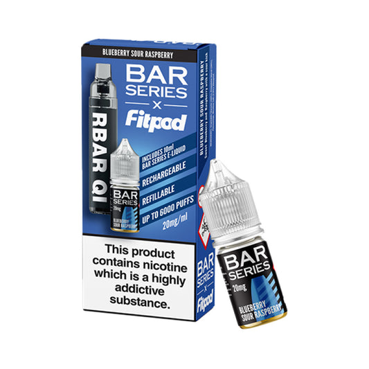 Bar Series x Fitpod RBAR QI Refillable Disposable Vape