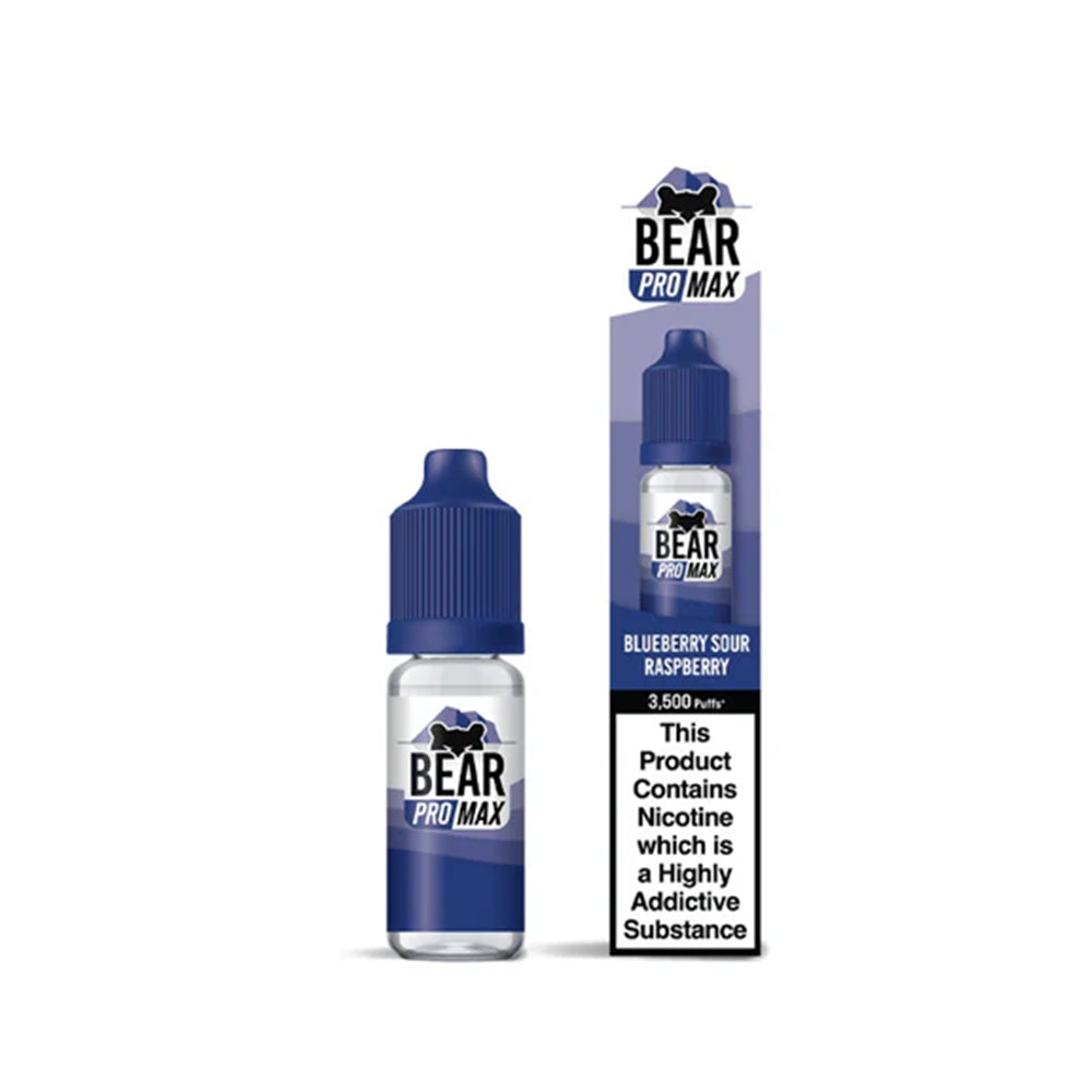 Bear Pro Max Blueberry Sour Raspberry Nic Salt E Liquid