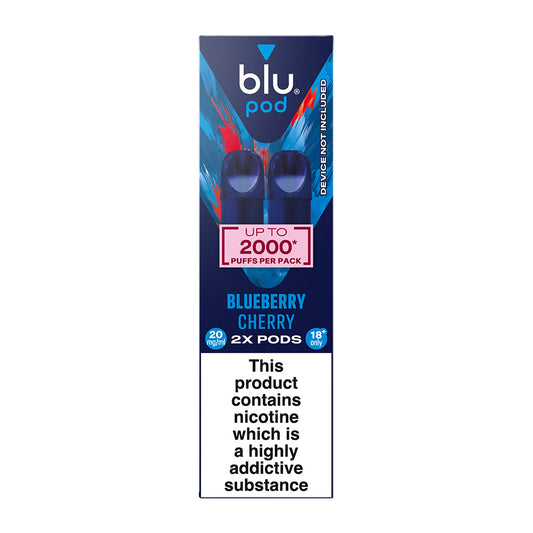 Blu Bar Blueberry Cherry Pods (2 Pack)