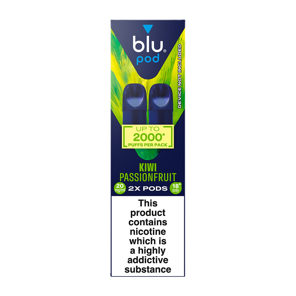 Blu Bar Kiwi Passion Fruit Pods (2 Pack)