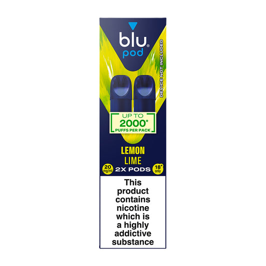 Blu Bar Lemon Lime Pods (2 Pack)