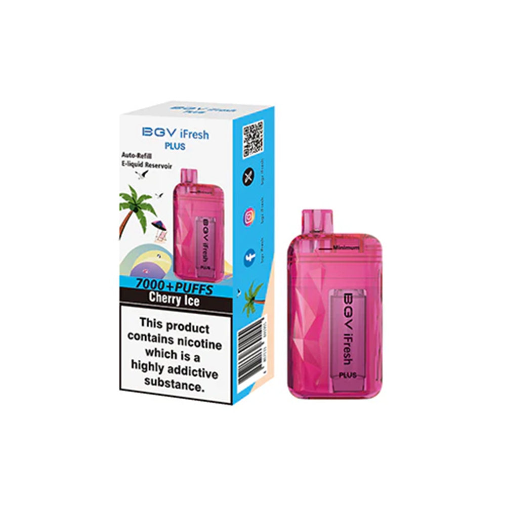 BVG iFresh Plus 7000 Cherry Ice Disposable Vape