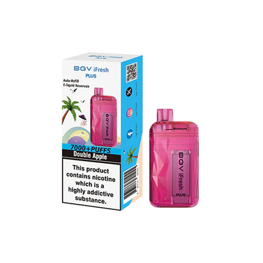 BVG iFresh Plus 7000 Double Apple Disposable Vape