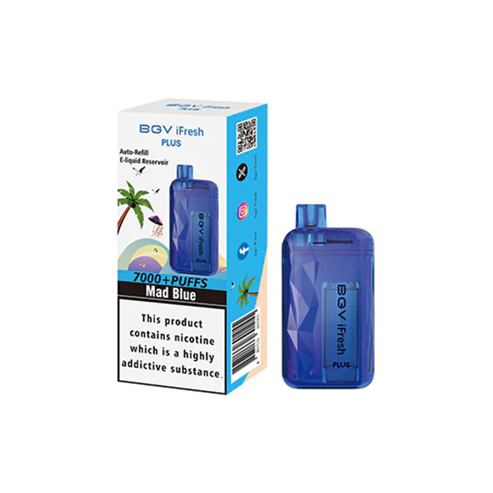 BVG iFresh Plus 7000 Mad Blue Disposable Vape