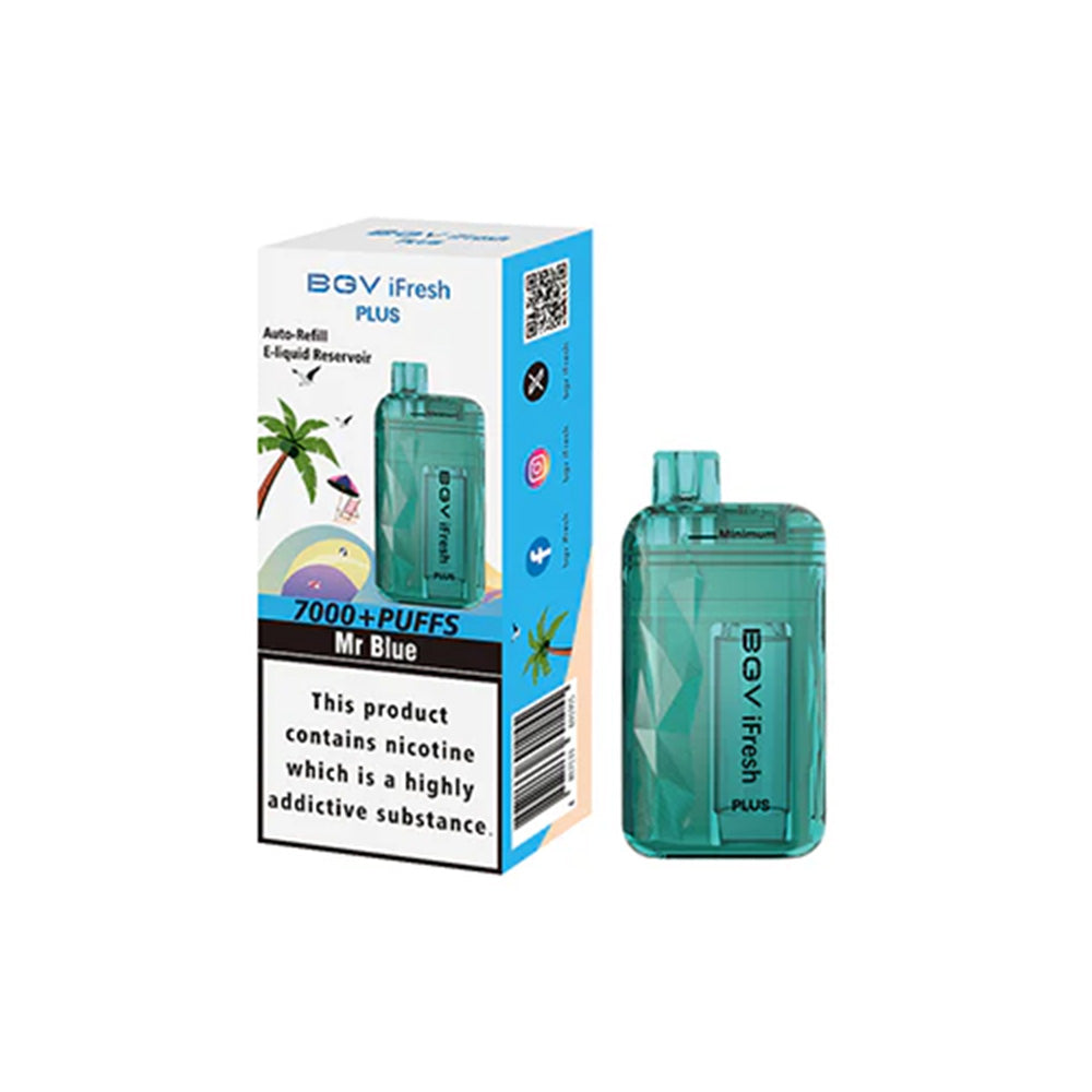 BVG iFresh Plus 7000 Mr Blue Disposable Vape