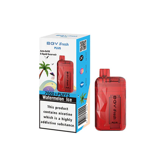 BVG iFresh Plus 7000 Watermelon Ice Disposable Vape