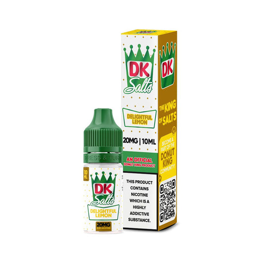 Donut King Salts Delightful Lemon E Liquid 10ml