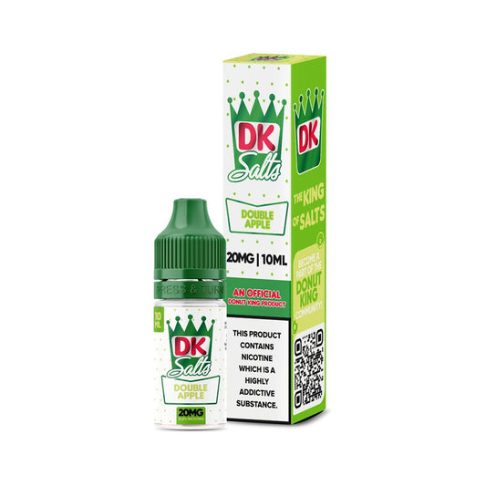 Donut King Salts Double Apple E Liquid 10ml