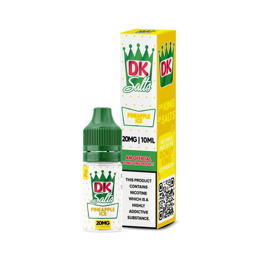 Donut King Salts Pineapple Ice E Liquid 10ml