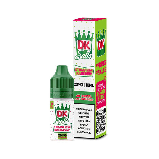 Donut King Salts Strawberry Kiwi Bubblegum E Liquid 10ml