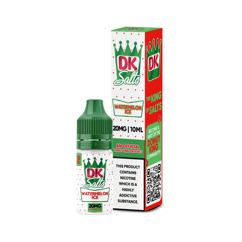 Donut King Salts Watermelon Ice E Liquid 10ml