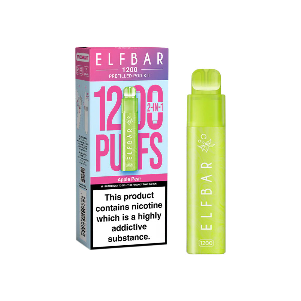 Elf Bar 1200 Apple Pear Prefilled Pod Vape