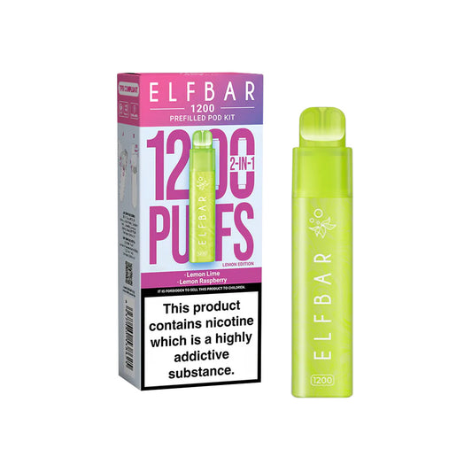 Elf Bar 1200 Lemon Edition Pod Vape