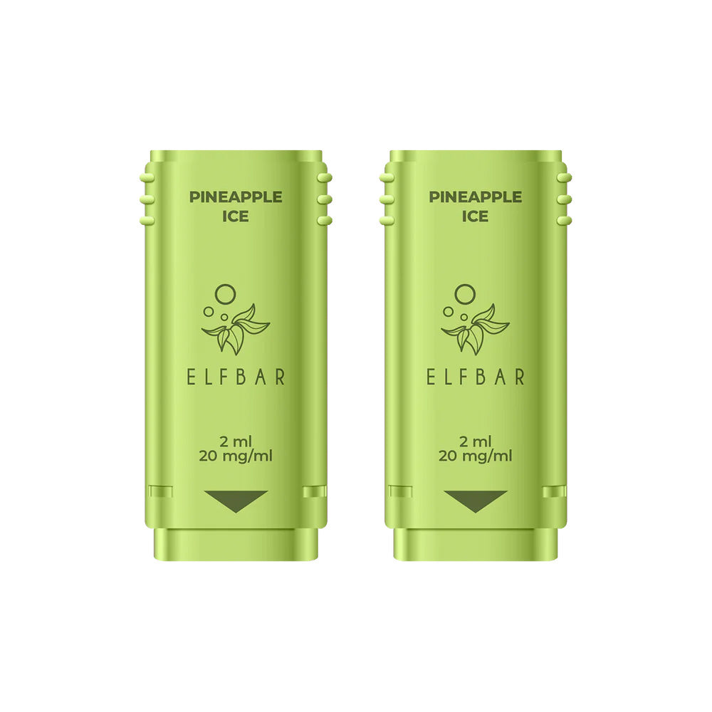 ELF Bar 1200 Pineapple Ice Pods (2 Pack)