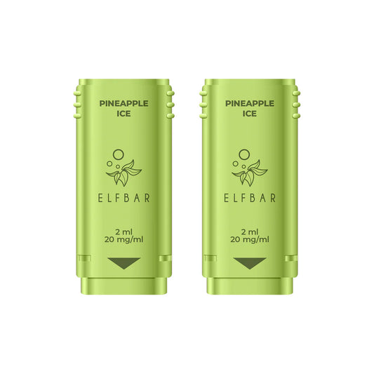 ELF Bar 1200 Pineapple Ice Pods (2 Pack)