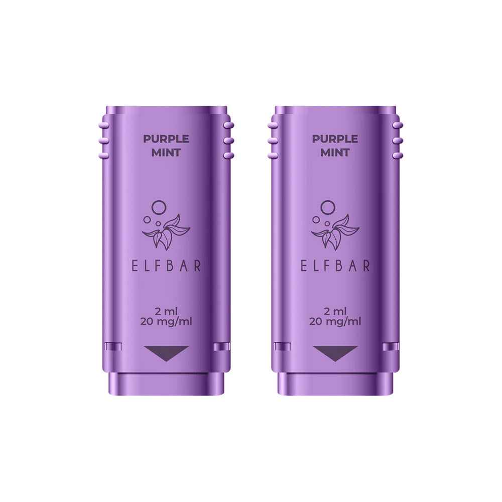 ELF Bar 1200 Purple Mint Pods (2 Pack)