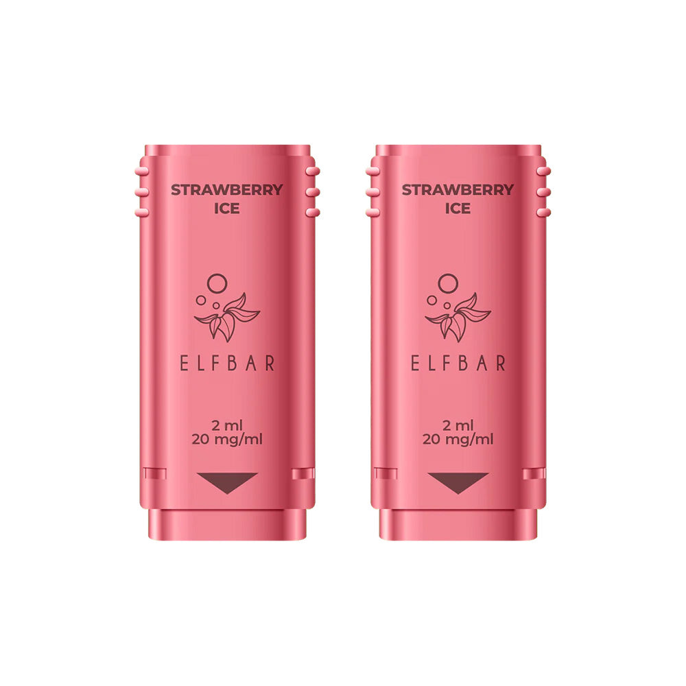 Elf Bar 1200 Strawberry Ice Pods (2 Pack)