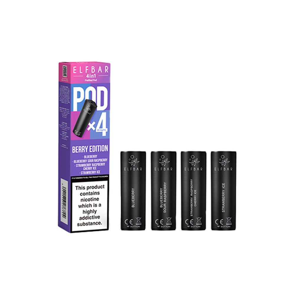 Elf Bar 4in1 Berry Edition Pods (4 Pack)